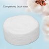 100pcs Compressed Facial Mask Sheet, Disposable Pure Cotton Facial Mask Sheets for Skin Care DIY Facial Wrapped Paper for Home Beauty Salon
