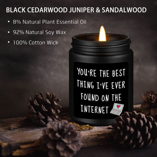 Birthday Gifts for Men, Gifts for Him, Anniversary Romantic Gifts for Him Boyfriend Husband, Funny Birthday Gifts for Men, Him, Best Friends, Male, Boyfriend, Dad Gifts, Candles Gifts for Men Him