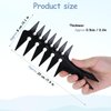 Hair Wide Tooth Comb, Double Sided Detangling Comb for Men's Hairstyling, Double Sided Comb for Men's Hairstyling, Men Oil Head Hair Comb for Salon or Hom