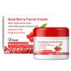 Grospe Wolfberry Facial Cream Anti-oxidant improve Tone Face Cream Hyaluronic Acid Moisturizing Anti-aging Firming Goji Berry Cream