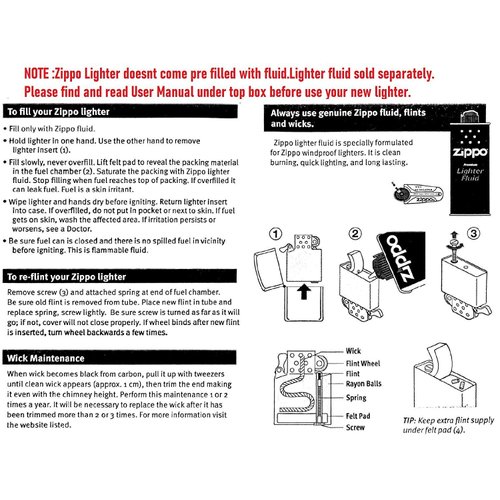 Zippo Personalized Message Engraved on Backside Buck Deer Outdoor Windproof Lighter (Street Chrome Z356)