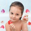 ArtCreativity 2-Inch Valentine's Day Rubber Duckies, Pack of 12, Cute Valentine Bath Toys, Fun Rubber Duckies for Bath, Pool, or Party Decorations, Perfect Valentine’s Day Party Favors