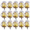15 Pcs Beer Mug Cheers Foil Balloons Gold 16 Inch Mylar Balloon Birthday Beer Festival Beer Theme Party Decoration Supplies
