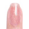 AILLSA Subtle Glitter Gel Nail Polish Pink Shimmer Gel Polish Grapefruit Red Nude Gel Polish Rainbow Sparkle Natural Color Gel Nail Polish Soak Off U V Jelly Gel Polish for Nail Art 0.51 Oz GB66