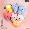 Hamee BT21 minini Cute SquiSHU Squishy Toys - Slow Rising Squishy Toy Keychain for Party Favors, Stress Ball, Birthday Gifts, Kawaii Squishy for Kids, Girls, Boys, Adults - Chimmy