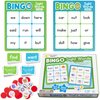 Sight Words Bingo Game for Kindergarten, Learn to Read Sight Word Cards, Word Games for Kids Ages 4-8, Bingo Sight Words Level 1&2