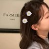 Daisy Hair Clip for Women Flower Hair Barrettes Pin for Girls Sunflower Hair Clip for Women Daisy Hair Accessories for Little Girls Floral Hair Clips for Women Wedding Daisy Alligator Hair Clips 8PCS