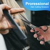 Hair Cutting Scissors Kit, Professional Barber Shears Set with Hair Scissors Thinning Shears, Tijeras para Cortar Cabello Haircutting Sheers Hair Cut Blending Salon Scissor for Men Women Pet