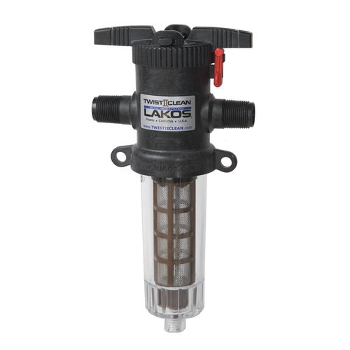 3/4" TwistIIClean Inline Water Filter (Brown 30 mesh / 600 micron)
