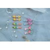 Summer Crystal Enchanted Mermaid & Sea Life Barrette Hair Clips For Girls - Stylish Hair Accessories for Everyday, Birthday and Parties (4Pcs Mermaid Sealife)