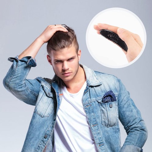 Portable Plastic Massage Hair Brushes and Combs Set - Scalp Massager, Beard Brush, Pet Grooming Brushes for Home and Travel (12Pack)