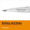 Fiskars RazorEdge Micro-Tip Easy Action Scissors - 6" - Stainless Steel Fabric Scissors - Arts and Crafts - Orange