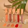 Bossy Cosmetics Vegan Lip Gloss for Soft Lips, Plumping Oil, Hydrating Non-Stick Lipgloss for Women, Provides Maximum Shine, Paraben and Cruelty Free (Purposeful - Light Lilac Color)