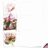 The Best Card Company - 10 Boxed Note Cards with Flowers - Blank Assorted Floral Notecards Bulk (4 x 5.12 Inch) - Precious Peonies AM6279OCB-B1x10