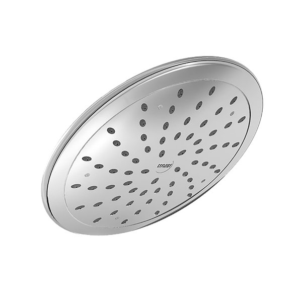 Moen Chrome Bathroom 8-Inch Wide Fixed Rainfall Showerhead, 6345