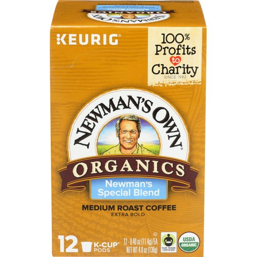 NEWMANS OWN ORGANICS Organic Special Blend Coffee Pods 12 Count, 4.8 OZ