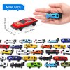 100 Pieces Cars Toy Bulk Car Party Favors Pull Back Cars Mini Cars Fun Car Pack Small Plastic Cars for Kids Birthday Party Cake Toppers Supplies (Classic Style)