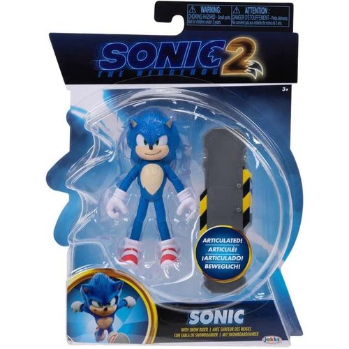 Sonic the Hedgehog 2 -Sonic Action Figure with Accessory