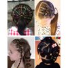 Mini Rubber Bands, Soft Elastic Bands, Premium Small Tiny Rubber Bands for Kids Hair, Braids Hair, Wedding Hairstyle (1000 pcs, Multicolor)
