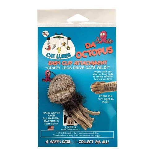 Da Octopus Teaser Wand Cat Toy Replacement Lure by Go Cat