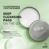 BABOR CLEANFORMANCE Deep Cleansing Pads, Calm Skin and Reduce Redness While Improving Fine Lines and Wrinkles, Infused with Centella Extract to Balance and Hydrate Complexion, 20 Sheets
