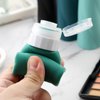 Gemice Travel Bottles for Toiletries, 3oz Tsa Approved Travel Size Containers BPA Free Leak Proof Squeezable Silicone Travel Size Containers, Travel Accessories with Clear Toiletry Bag (4 Pack)