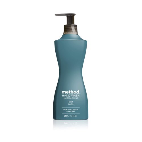 Method Gel Hand Wash, Basil, Biodegradable Formula, 11.5 Fl Oz (Pack of 1)