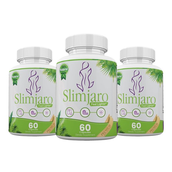 (3 Pack) Slimjaro Advanced Formula - Slimjaro Dietary Supplement, 180 Capsules
