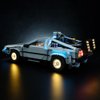Kyglaring LED Lighting Kit Designed for Lego Creator Expert Back to The Future Time Machine 10300 Model Building Kit - Without Lego Set (Standard Version)