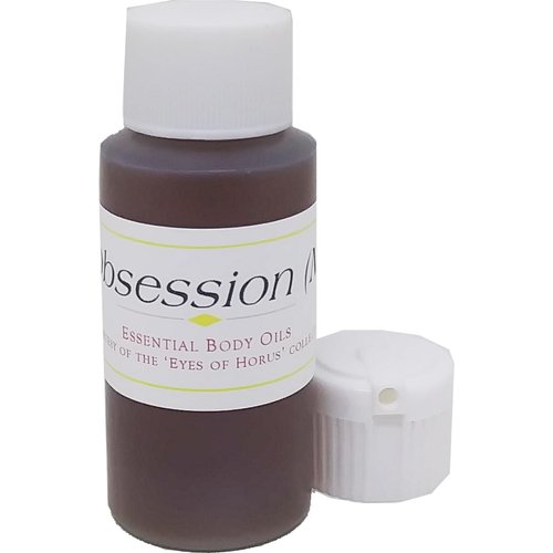 Obsession - Type For Men Scented Body Oil Fragrance [Flip Cap - Brown - 1 oz.] - ID#23067