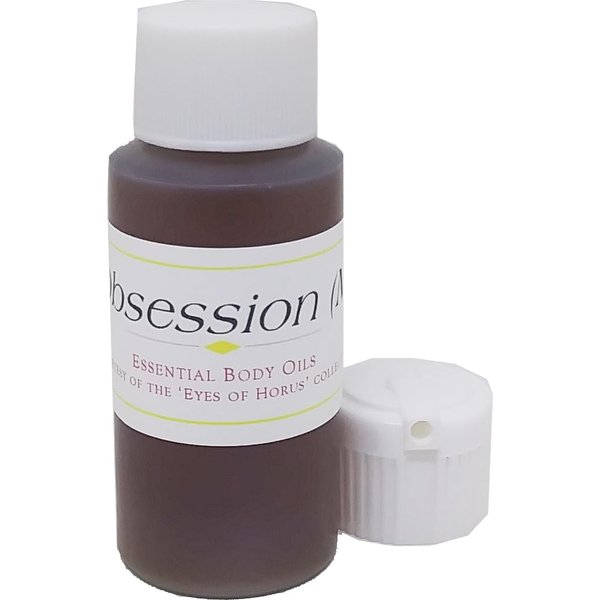 Obsession - Type For Men Scented Body Oil Fragrance [Flip Cap - Brown - 1 oz.] - ID#23067