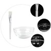 CALLARON 12pcs Mask Bowl Mask Brush Soft Applicator Makeup Applicator Silicon Spatula Silicone Spatula Turner Diy Mask Tools Clear Mixing Bowls for Clay Transparent Salad Bowl
