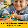 LEGO 31136 Creator 3-in-1 The Exotic Parrot, Construction Toy, Jungle Animal Figurines, Frog and Fish, Creative Game for Children from 7 Years Old