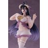 NINJAMO Japanese Anime Figure Overlord III Albedo Nightwear Version Action Figure Overseer of Guardians Statue Toy Gift Nazarick Enforcer Horned Anime Girl