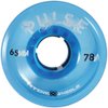 ATOM SKATES Pulse Blue Outdoor Quad Roller Skate Wheels Set of 4
