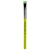 Bdellium Tools Professional Makeup Brush - Green Bambu Series 714 Flat Eye Definer - With Soft Synthetic Fibers, For Eye Definition (Green, 1pc)