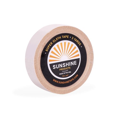 Extended Wear Hair System Tape Roll - Super Cloth Wig Tape - Stylist Friendly Hard Bonding Hair Tape - 1-14 Day Hold - 1/2" x 3 yds