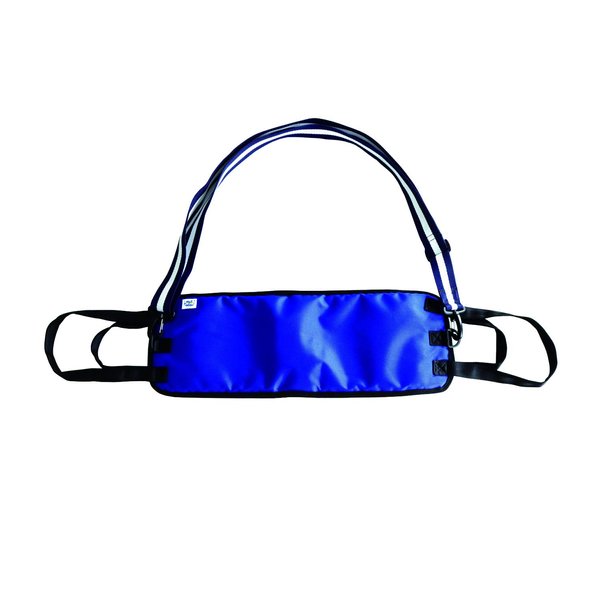 Missbho with Handles for Limited Mobility Caregiver Assistance Positioning for Elderly Handicapped Patient Lift Sling Transfer Belt (Blue)