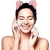 hhdatc Cat Ears Headband,Face Wash Headband Animal for Washing Face,Shower and Bath,Goth and Witchy Gifts (Set of 2)