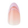 KISS Voguish Fantasy, Press-On Nails, Nail glue included, Rainy Night', Light Pink, Medium Size, Almond Shape, Includes 28 Nails, 2g Glue, 1 Manicure Stick, 1 Mini file