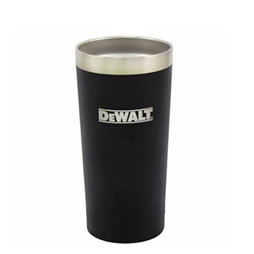 DEWALT Stainless Steel Tumbler, Black, 20 Ounce, 1 Count (Pack of 1)