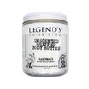 Legend's Creek Farm, Goat Milk Body Butter - Hydrating Natural Body Moisturizer with Organic Shea Butter & Grape Seed Oil - 8 Oz Purifying & Toning Whipped Body Butter (Unscented)