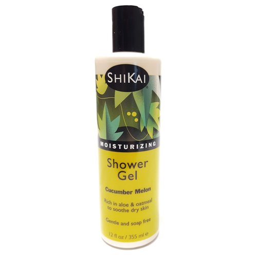 ShiKai Moisturizing Shower Gel - Cucumber/Melon, 12 oz ( 2 Pack )