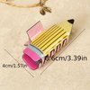 Elegant Hair Claw with Non-Slip Grip for Women and Girls - Simple Style Hair Clip for Ponytails and Braids (Pencil 3pcs)