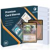 Uniclife 600 Counts Trading Card Sleeves Ultra Clear Penny Sleeves for Trading Cards Baseball Card Sleeves Card Protectors for Sports Cards MTG Cards Football Cards Yugioh Cards Photocards, 66 x 91 mm