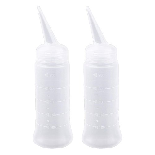 driew Hair Color Applicator Bottle 2 Pack 8.8oz Hair Color Applicator Bottle Hair Ccolor Squeeze ...