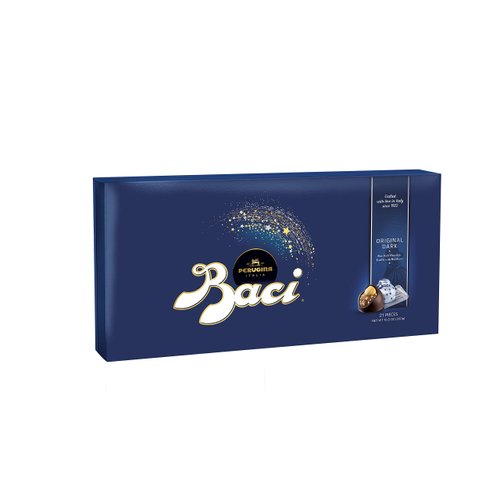Perugina Baci Classic Dark Chocolate Hazelnut, 21-pc Box 10.5 oz.