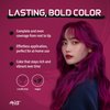 Splat Midnight Magenta Semi Permanent Hair Dye Kit, 1 Application, Includes Deep Reconstructor Conditioner, Lasts 30 Washes, No Bleach Required, Vegan & Cruelty Free Hair Color