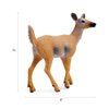 RESTCLOUD Deer Figurines Cake Toppers, Deer Toys Figure, Small Woodland Animals Set of 3