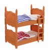 Veemoon Doll House Furniture Dollhouse Decoration Accessories Dollhouse Mini Double beds Dollhouse Miniature Furniture Miniatures Bunk Bed